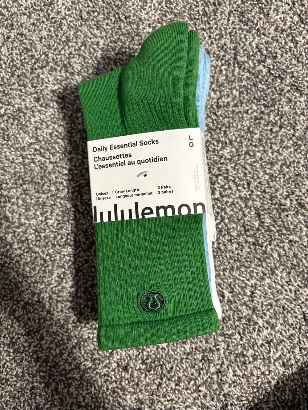 Lululemon Daily Essential Socks